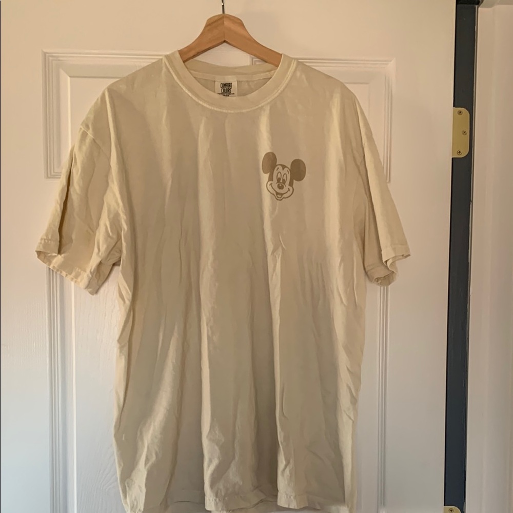 Cream Mickey Mouse T-Shirt